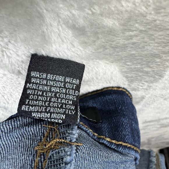 d.jeans NEW Womens Denim Jeans Sz 22W Rolled Capri Plus Stretch Dark Wash Zipper - Picture 12 of 12